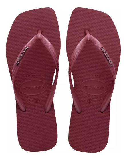 Imagem de Sandália Chinelo Slim Square Logo Metallic Havaianas 2024