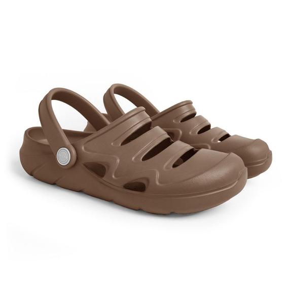 Imagem de Sandália Clog Okean Infantil Masculino Cor Verde Militar - 26