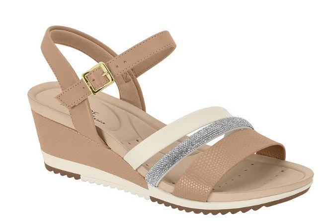 Sandalia Conforto Anabela Modare Sandália