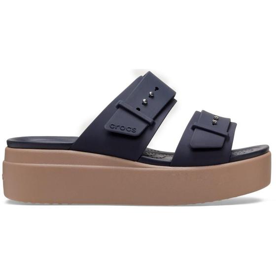 Imagem de Sandália crocs brooklyn sandal lowwdg deep navy