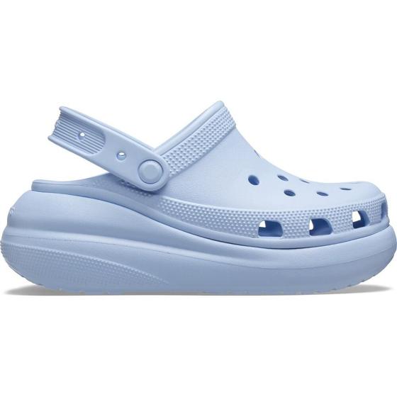 Sandália crocs classic crush platform clog blue calcite Menor preço em Sandália crocs classic crush platform clog blue calcite