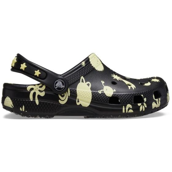 Imagem de Sandália crocs classic glow space clog k black