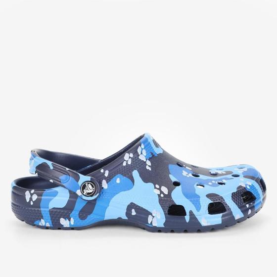 Sandália Crocs Classic Printed Camo Clog Masculina Menor preço em Sandália Crocs Classic Printed Camo Clog Masculina