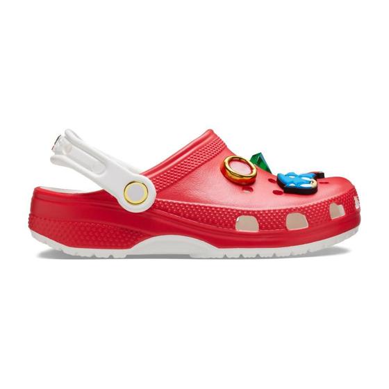 Imagem de Sandália crocs classic sonic the hedgehog clog juvenil red