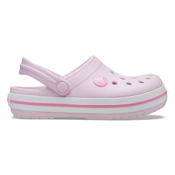 Imagem de Sandália crocs crocband clog kids ballerina pink