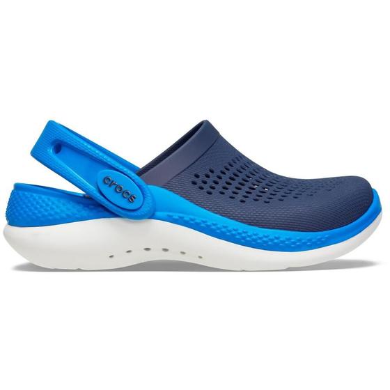 Sandália crocs literide 360 infantil navy/bright cobalt Menor preço em Sandália crocs literide 360 infantil navy/bright cobalt