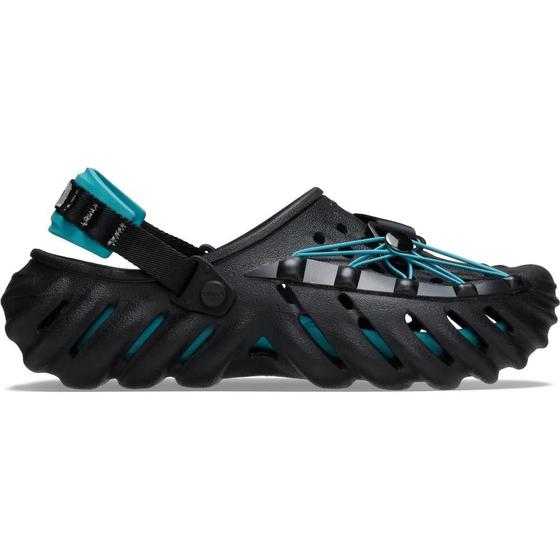 Imagem de Sandália crocs lockdown echo clog black