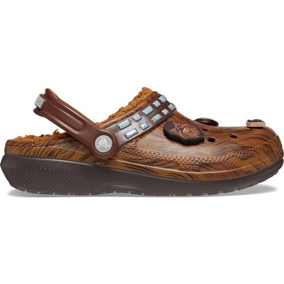 Imagem de Sandália crocs star wars classic lined clog juvenil espresso