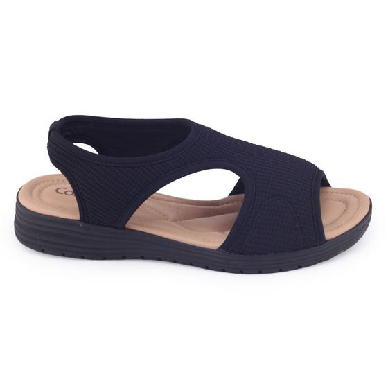 Imagem de Sandália feminin Comfortflex 23-51402 Papete tecido elástico