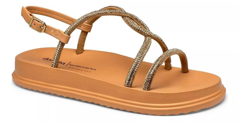 Imagem de Sandalia Feminina Dakota Flatform Com Brilhos Y6246 - 09775