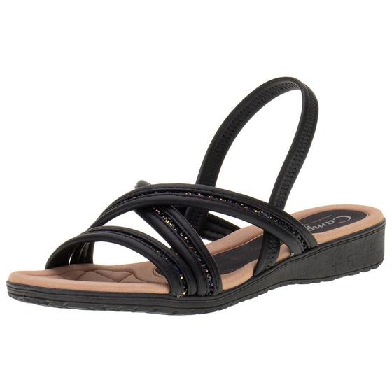 Imagem de Sandália feminina flat campesi - l9513