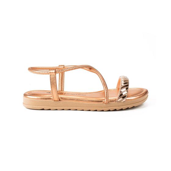 Imagem de Sandália Feminina Flatform Tiras Calce Fácil Dakota Y6992