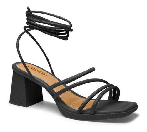Sandália Feminina Gladiadora Salto Bloco Mississipi Original Menor preço em Sandália Feminina Gladiadora Salto Bloco Mississipi Original