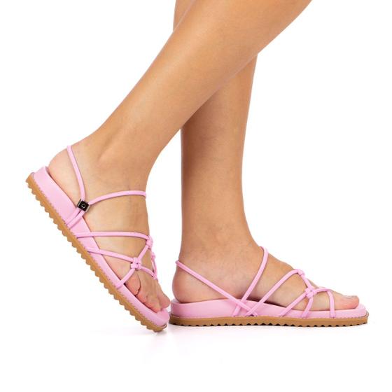 Sandália Feminina Moda Papete Marcela Versatil Confortável JJOJO