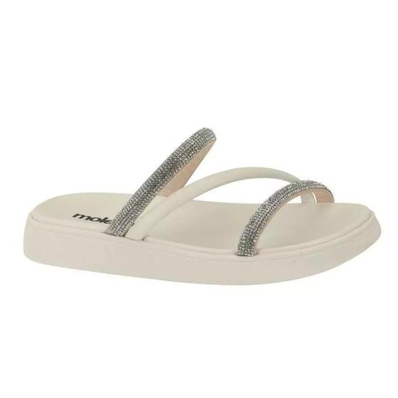 Imagem de Sandalia feminina moleca cristal  5469.121 sandalia casual flatform