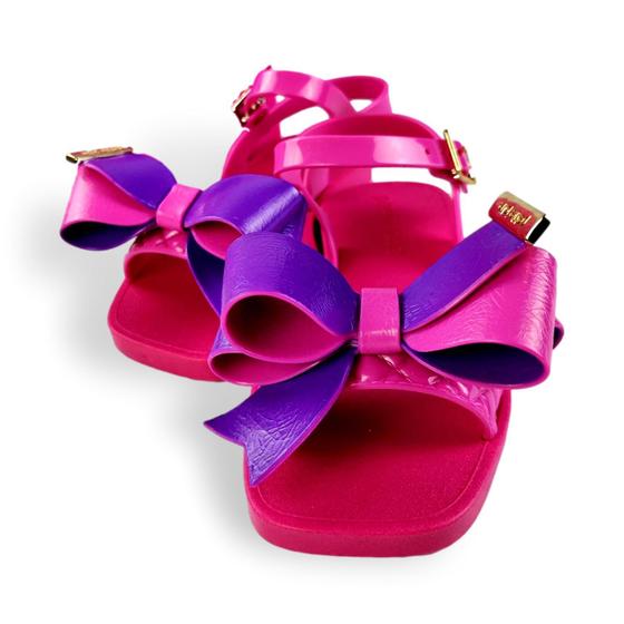 Imagem de Sandália Feminina Petite Jolie Pj6526in Fucsia/Fucsia/Roxo