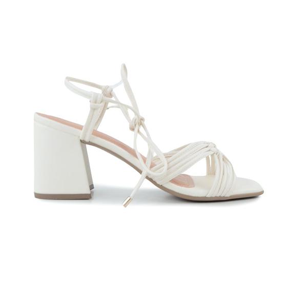 Imagem de Sandália Feminina Ramarim Branco Off White - 2234