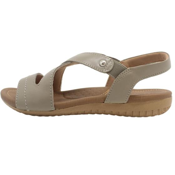 Sandalia Feminina Usaflex Conforto Cinza Menor preço em Sandalia Feminina Usaflex Conforto Cinza