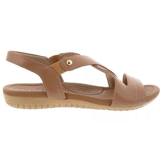 Sandália Feminina Usaflex R1804 Couro Rasteira Menor preço em Sandália Feminina Usaflex R1804 Couro Rasteira