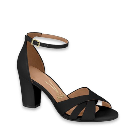 Imagem de Sandalia feminina vizzano pelica preto ref: 6262.498