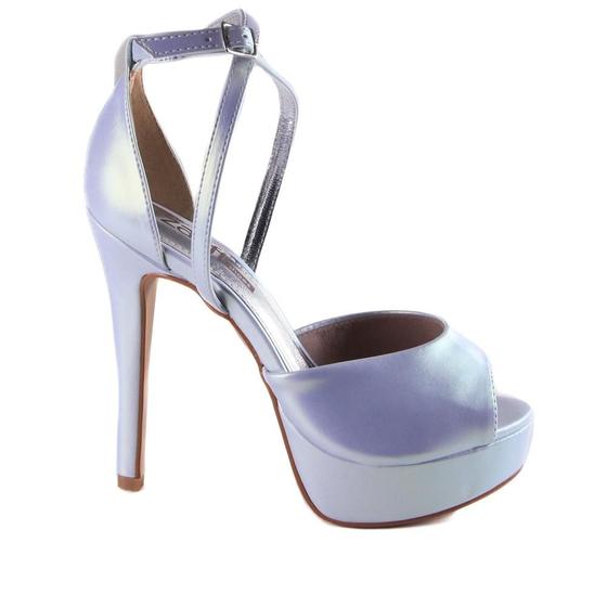 Imagem de Sandália Feminina Zariff Peep Toe 1731481 Holográfico