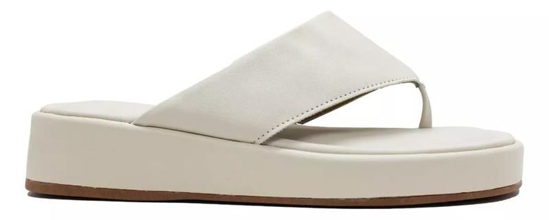 Imagem de Sandália Feminino Flatform Dedo Verão Confort Leve Luxo