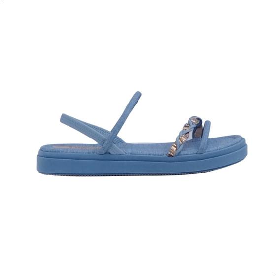 Imagem de Sandalia flatform adulto feminino brilhante mississipi