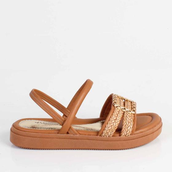 Imagem de Sandália Flatform Mississipi Mc372 Mel