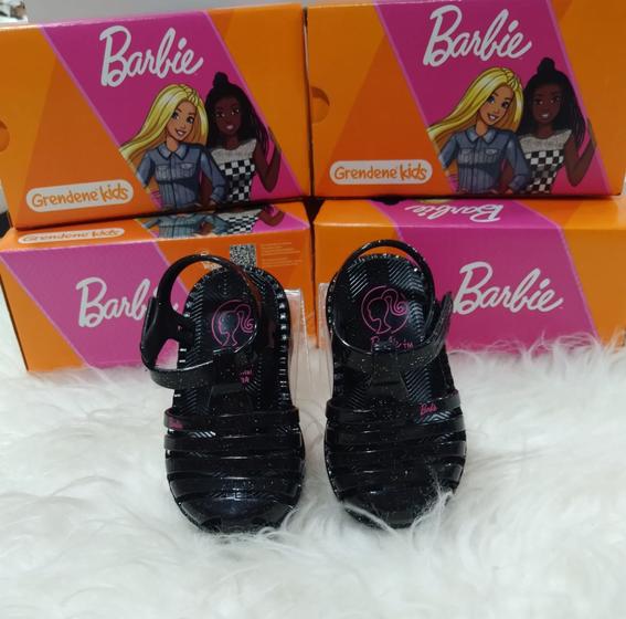 Imagem de Sandália Grendene kids Barbie Baby Duo Glitter 23185