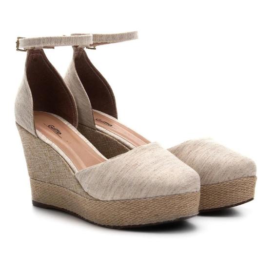 Sandália Griffe Espadrille Feminina Menor preço em Sandália Griffe Espadrille Feminina