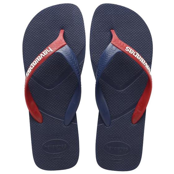 Imagem de Sandália Havaianas Casual Azul Escuro e Vermelho 37/38