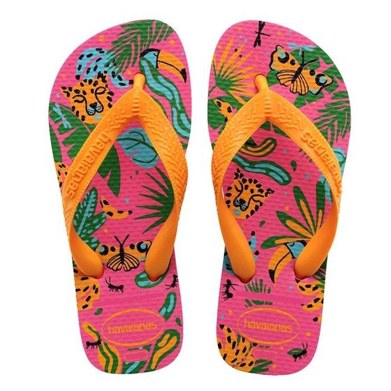 Imagem de Sandalia Havaianas Kids Fashion Rosa Amarelo 23/24