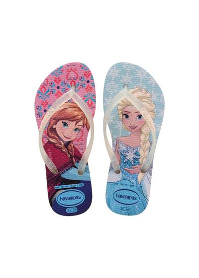 Imagem de Sandália Havaianas Kids Frozen Rosa/Perola 35/6