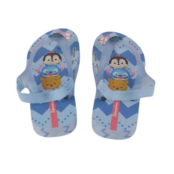 Imagem de Sandália Infantil Ipanema Baby Disney Carinho Stitch azul