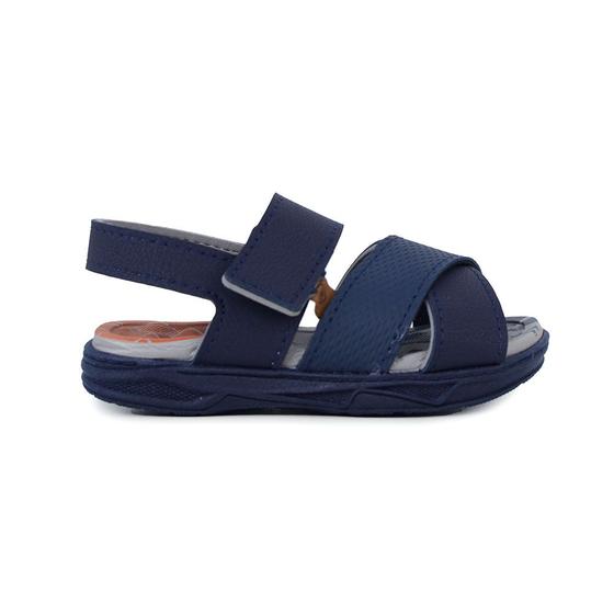 Imagem de Sandália Infantil Masculina Molekinho Azul - 2140