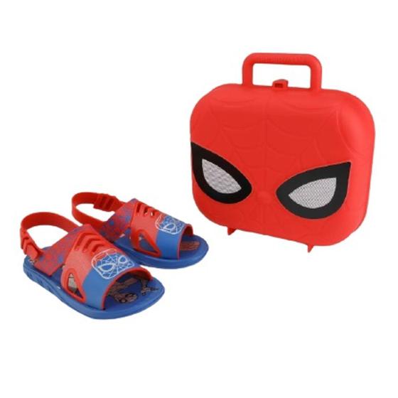 Imagem de Sandalia Infantil Menino Borracha Hero Case Marvel Avengers 22505