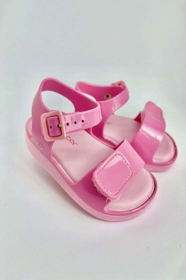 Imagem de Sandália Infantil Papete Bebê Menina Summer Baby Rosa