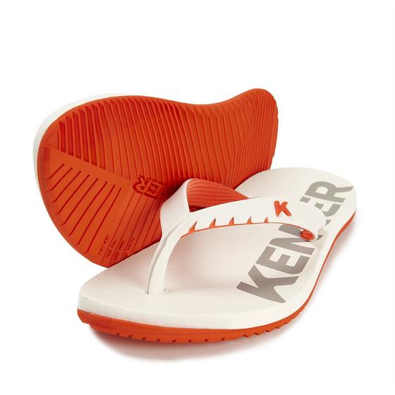 Imagem de Sandália kenner red masculina branco/laranja