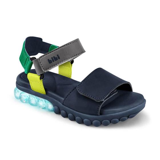 Sandália Luz Infantil Menino Bibi Summer Roller Azul 1193011 Menor preço em Sandália Luz Infantil Menino Bibi Summer Roller Azul 1193011