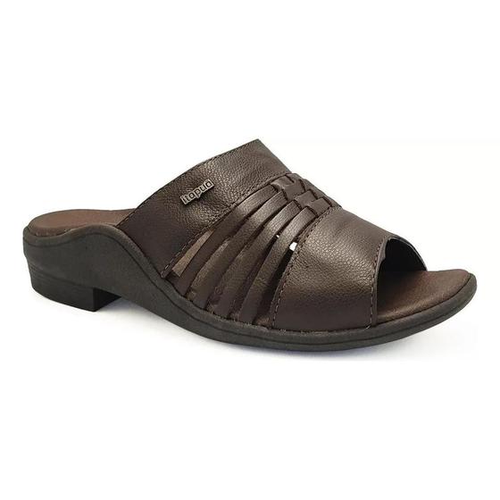 Imagem de Sandália Masculina Itapuã Canoinha 4601 Couro Slide