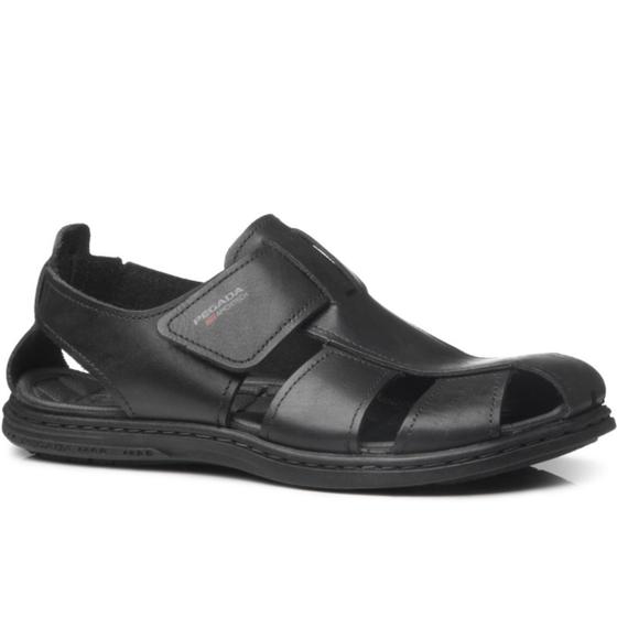 Imagem de Sandália Masculina Pegada Ref 131287-03 Preto