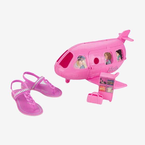 Imagem de Sandália Menina Brinquedo Barbie Flight Grandene Kids Infantil