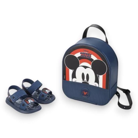 Imagem de Sandália Menina e Menino Infantil Mochila Disney Grendene