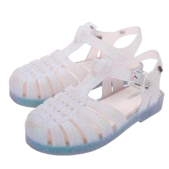 Imagem de Sandália Mini Melissa Possession Vidro Glitter Infantil