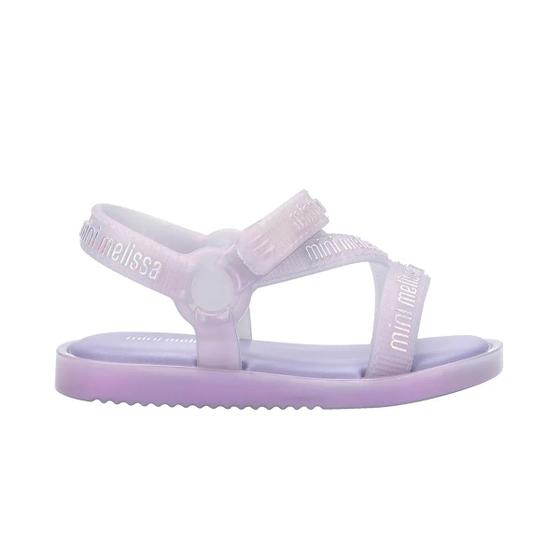 Imagem de Sandalia Mini Melissa Stripes M Lover Baby Lilás