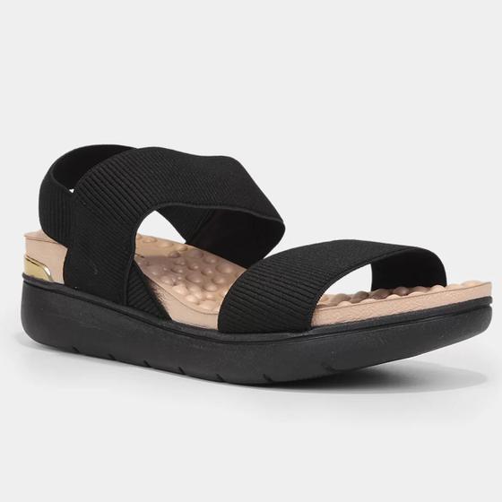 Imagem de Sandália Modare Flatform Lisa Feminina - Preto