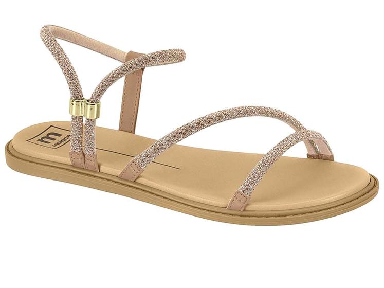 Imagem de Sandália Moleca 5450.237 Com Strass 