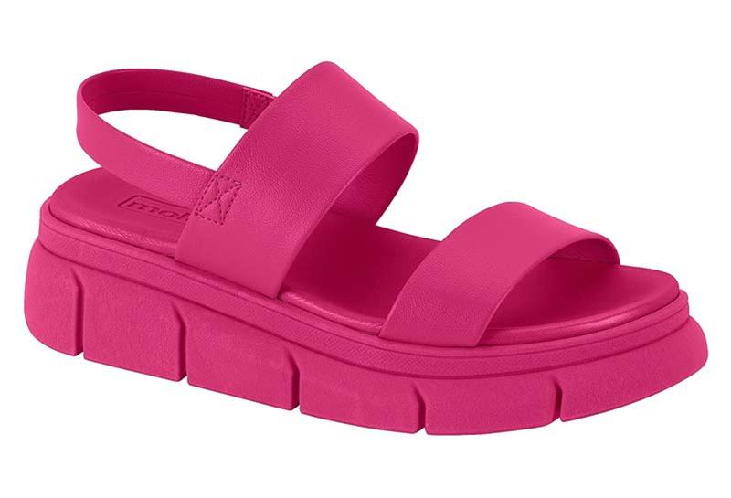 Imagem de Sandália Moleca Flatform Elástico 5483.107 Pink