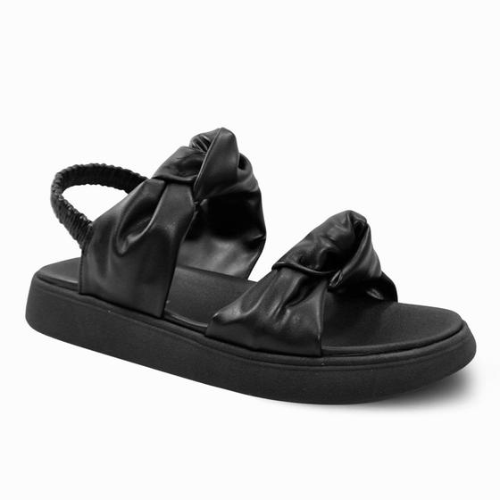 Sandália moleca napa pele strech feminina 5469.112 preto 36 Menor preço em Sandália moleca napa pele strech feminina 5469.112 preto 36