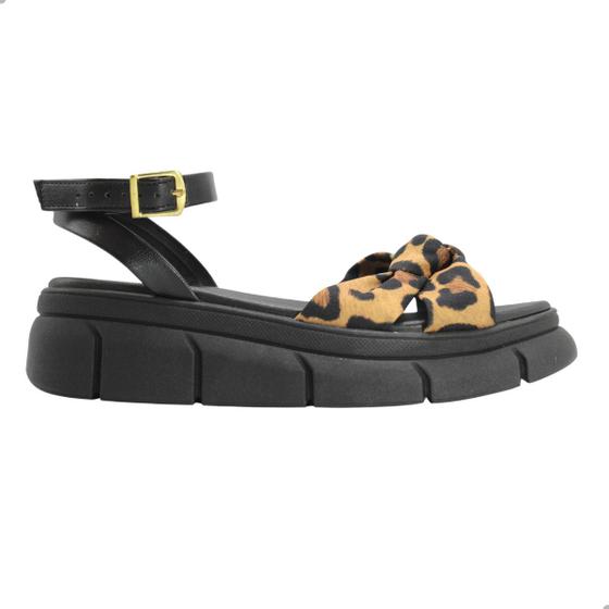 Imagem de Sandália Moleca Onça Multi Camel